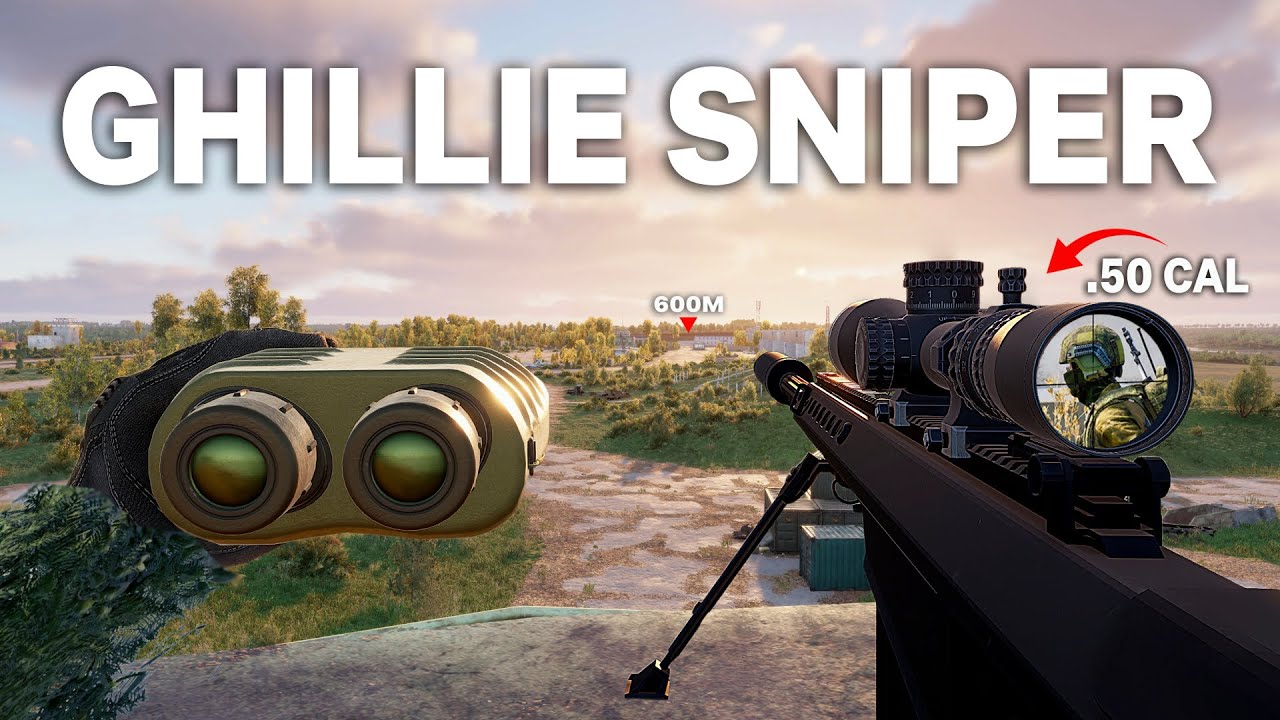 Ghillie .50 Cal Sniper vs an ENTIRE Army! - ARMA Reforger