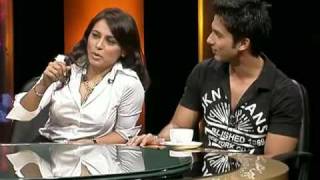 Behind the scenes: Rani-Shahid at NDTV