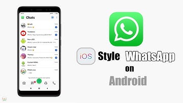 IOS 🍎Style WhatsApp On Any Android (2019)