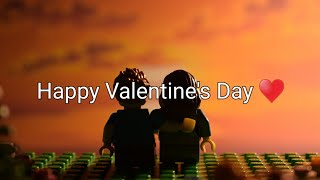 Lego Valentine&#39;s Day animation