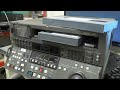 DL171 Sony DVW-500P Digital Betacam VCR Teardown Part 1