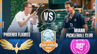 Phoenix Flames Vs Miami Pickleball Club At 2026 Mlp Orlando - Group Play Day 3