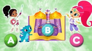 Friends teach letters ABC. learning video for kids