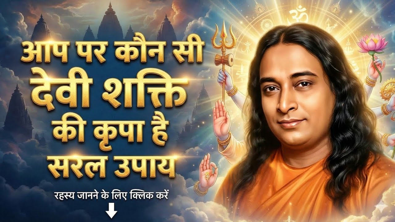 🕉️ कैसे पता करें, आप पर कौनसी देव शक्ति कि कृपा है | सरल उपाय | Paramhansa Yogananda परमहँस योगानंद 
