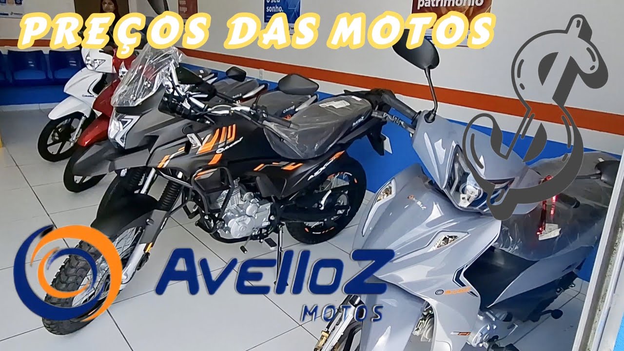 PREÇOS DAS MOTOS AVELLOZ
