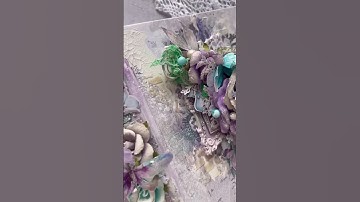 Mixed media album cover & Aquarelle Dreams = perfect mix 💜 by @radotvorca