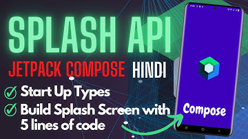 Splash Screen in Jetpack Compose | 5 line of code only