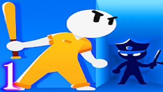 Prison Escape 3D - Stickman Prison Break - All Level 1-20 Gameplay Walkthrough screenshot 5