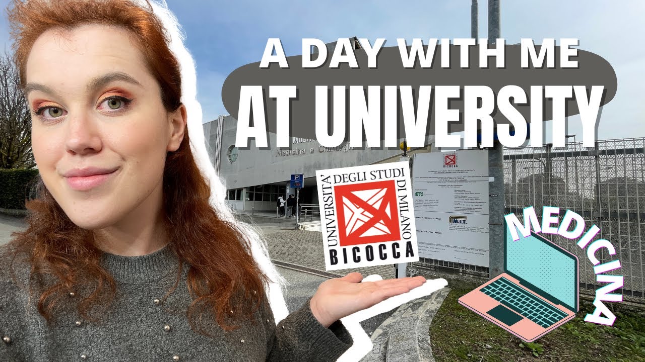 A DAY WITH ME AT UNI 📚🥰 *Medicina - Bicocca* | Arileigheas