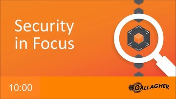 Security in focus webinar series - Session 5: Command Centre v8 30 Webinar