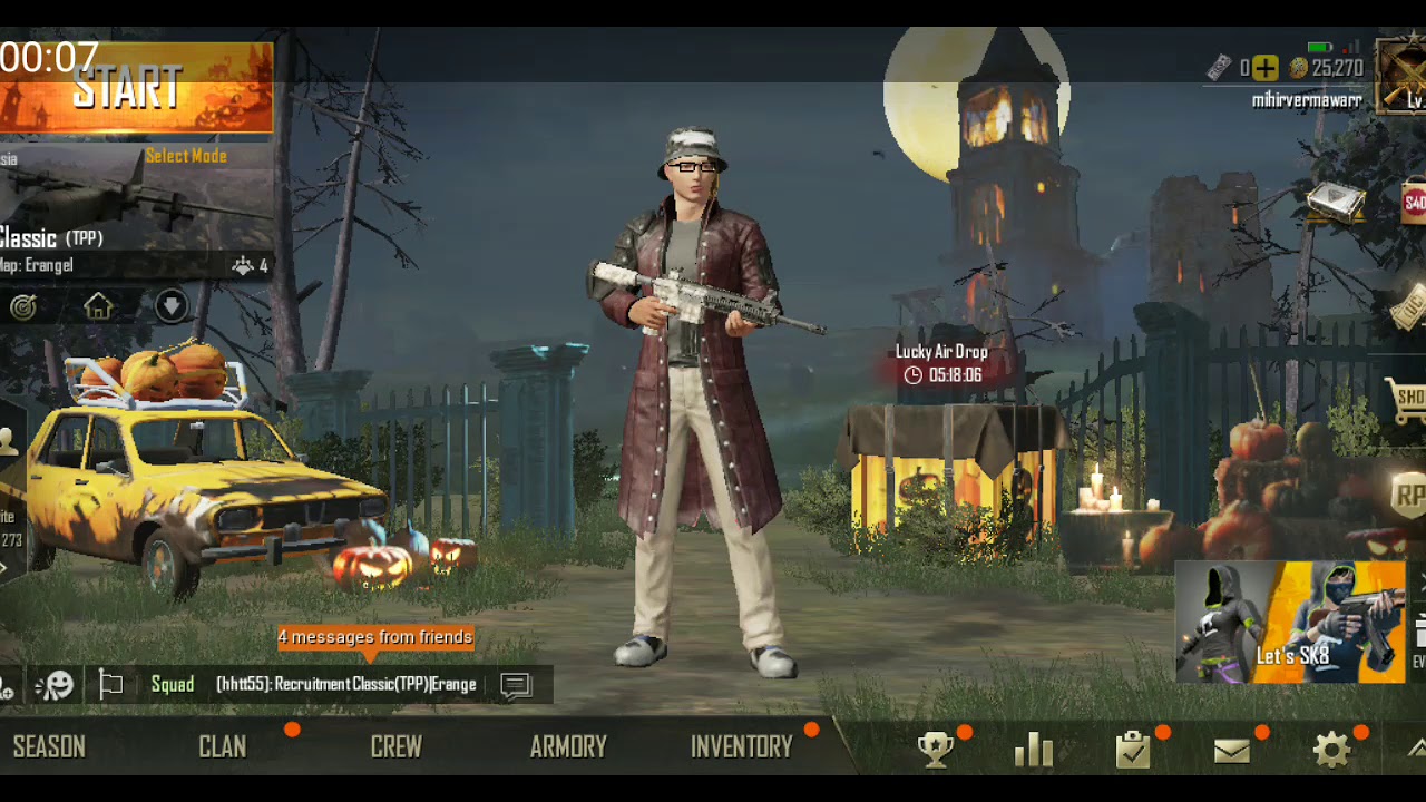 Damage of gun in pubg mobile YouTube