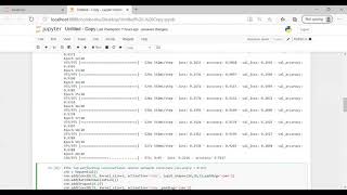 Training and Testing in EMNIST dataset
