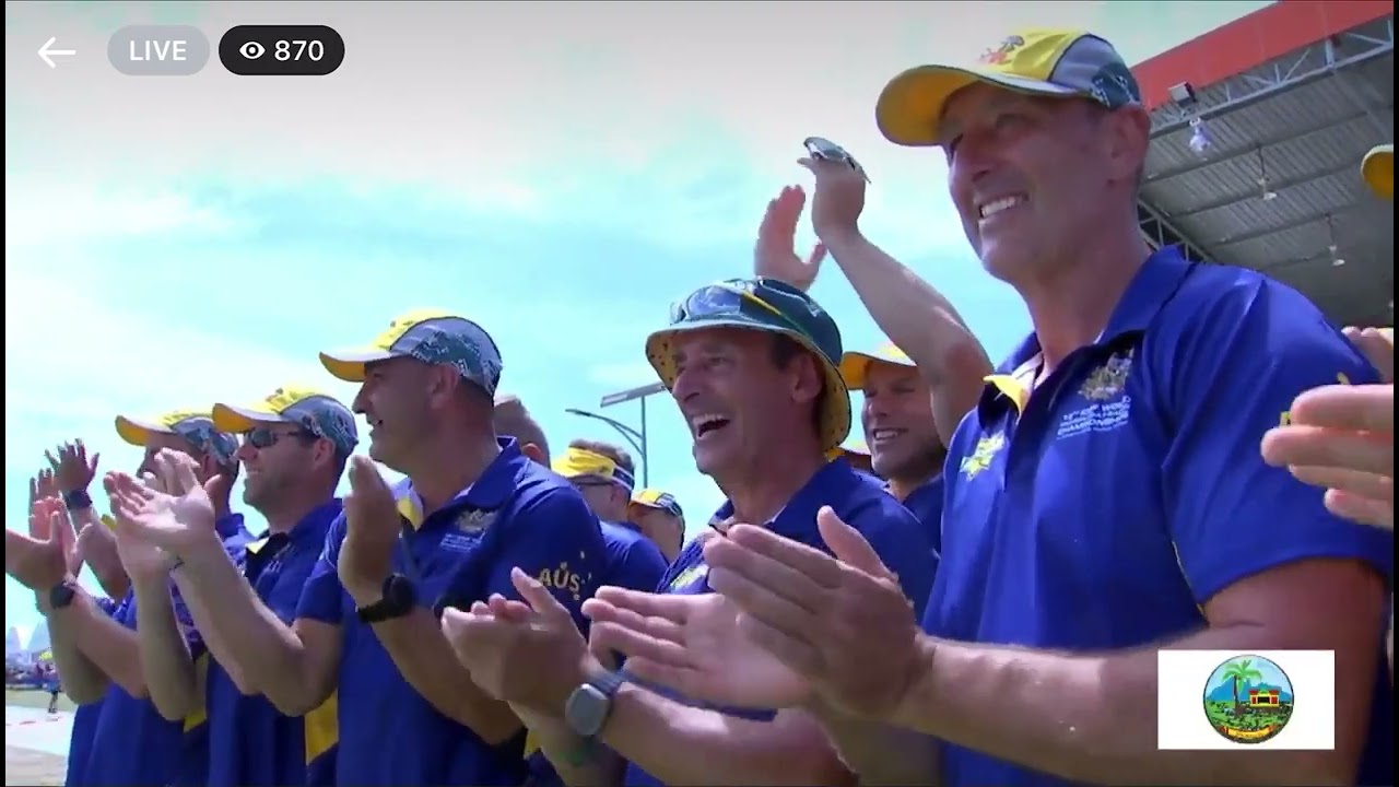 Ukrainian Boat Passing the Finishing line