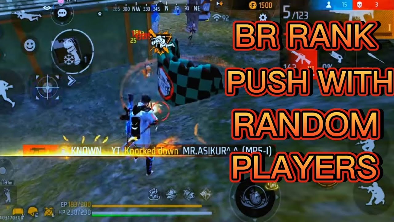 BR RANK PUSH WITH RANDOM PLAYERS 😱🥵😱. - YouTube