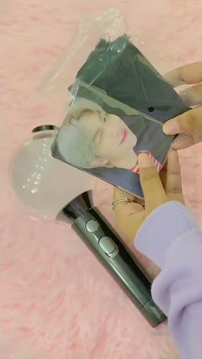 Unboxing my official army bomb 💜✨#btsunboxing #bts