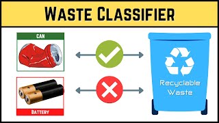 recyclable waste classifier using opencv python | computer vision