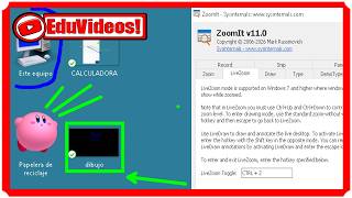 Graba la pantalla con Zoom Fácil con ZoomIt
