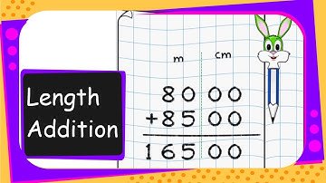 Maths - Length Addition in decimals - English