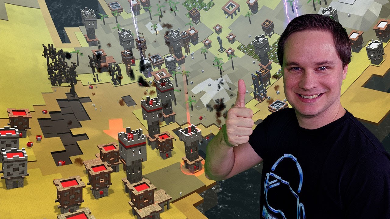 iubes:2 - Echtzeitstrategie mit knuffigen hüpfenden Quadraten