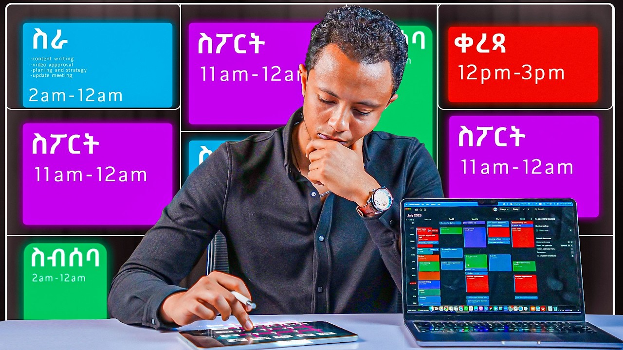 የምትፈልጉትን ሁሉ ባጭር ጊዜ የምታሳኩበት ሲስተም | Building a System to Your Life 