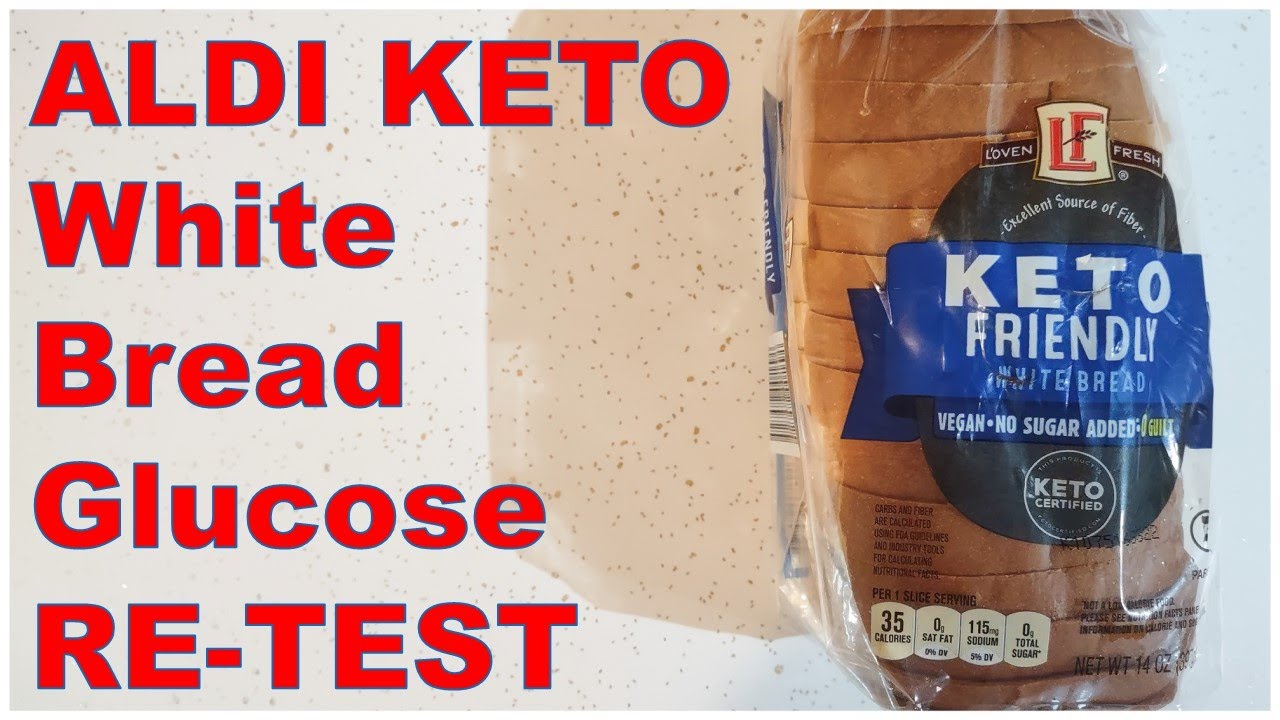 Aldi Keto White Bread RE TEST For Blood Glucose Efffect