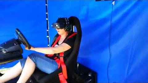 VR 2DOF motion simulator - NoLimits 2 - Roller Coaster Simulation