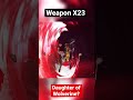 Daughter of Wolverine Weapon X 23 Marvel Future Fight Daughter of Wolverine Weapon X 23 Marvel Future Fight