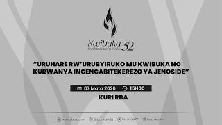 ⚪LIVE: Uruhare rw'urubyiruko mu kurwanya ingengabitekerezo ya Jenoside screenshot 3