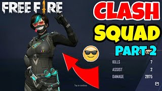 GARENA CLASH SQUAD GAME PLAY || FREEFIRE || K91 || 4 VS 4 GAME PLAY || SHOTGUN DAMAGE || 🎮🎮