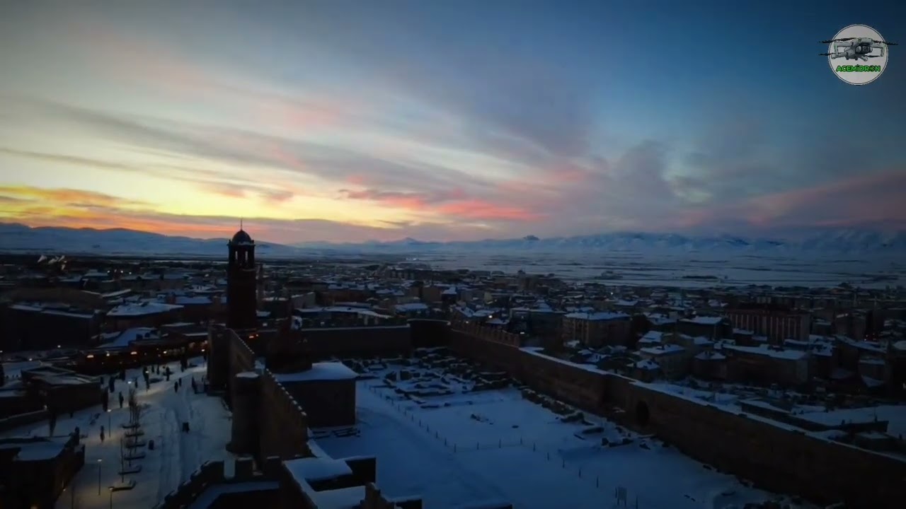 “Tarihin Üzerinde Uçmak: Kuşbakışı Erzurum