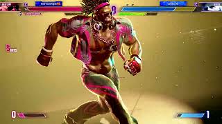 DANCE WITH THE DEE JAY Street Fighter 6 Lv2 Super link combo