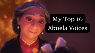 My Top 10 Abuela Voices