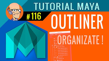 Tutorial Maya 2016 - Outliner #116 (en español)