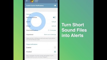 How to custom notification sound Telegram #telegram