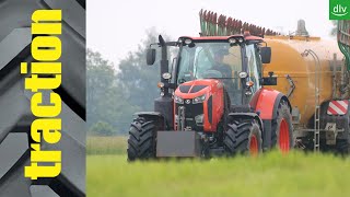 Kubota M7172 Premium im traction Erstkontakt