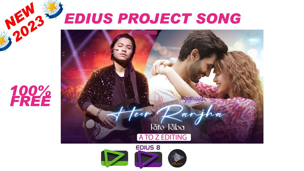 Jo Tenu Dhoop Lagya Ve || Heer Ranjha || Edius Song  Project Free || 2023
