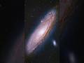 I pointed my telescope to the Andromeda Galaxy.