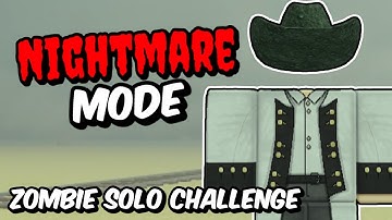 The NIGHTMARE Mode Zombie CHALLENGE in Dead Rails...