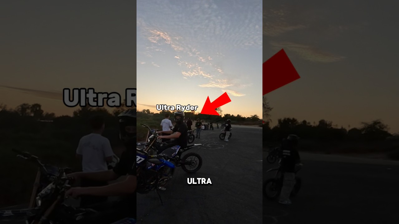 No way the video turned out like this ‼️ #surron #ebike #wheelie #ultraryder #surronster￼
