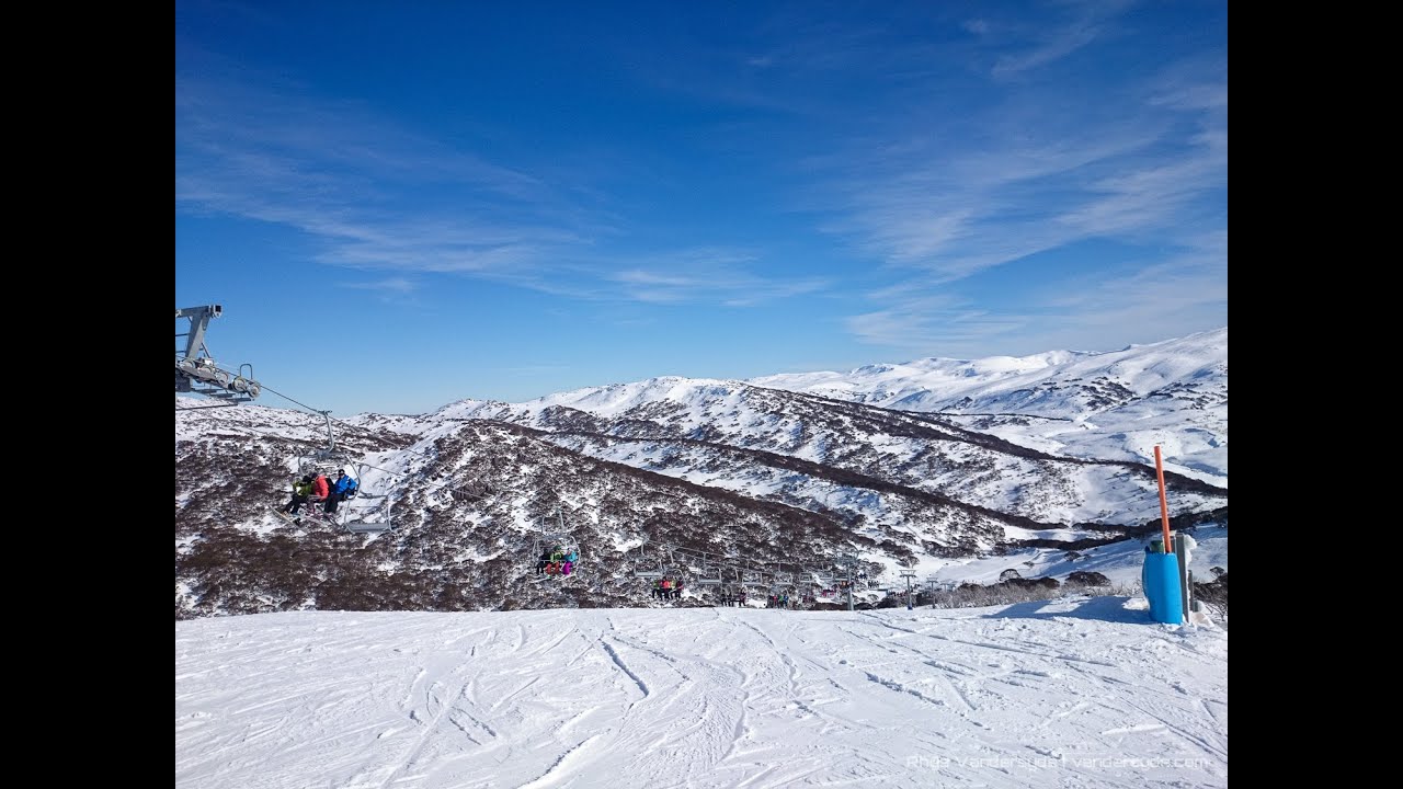 A Day Snowboarding at Perisher 2014 YouTube