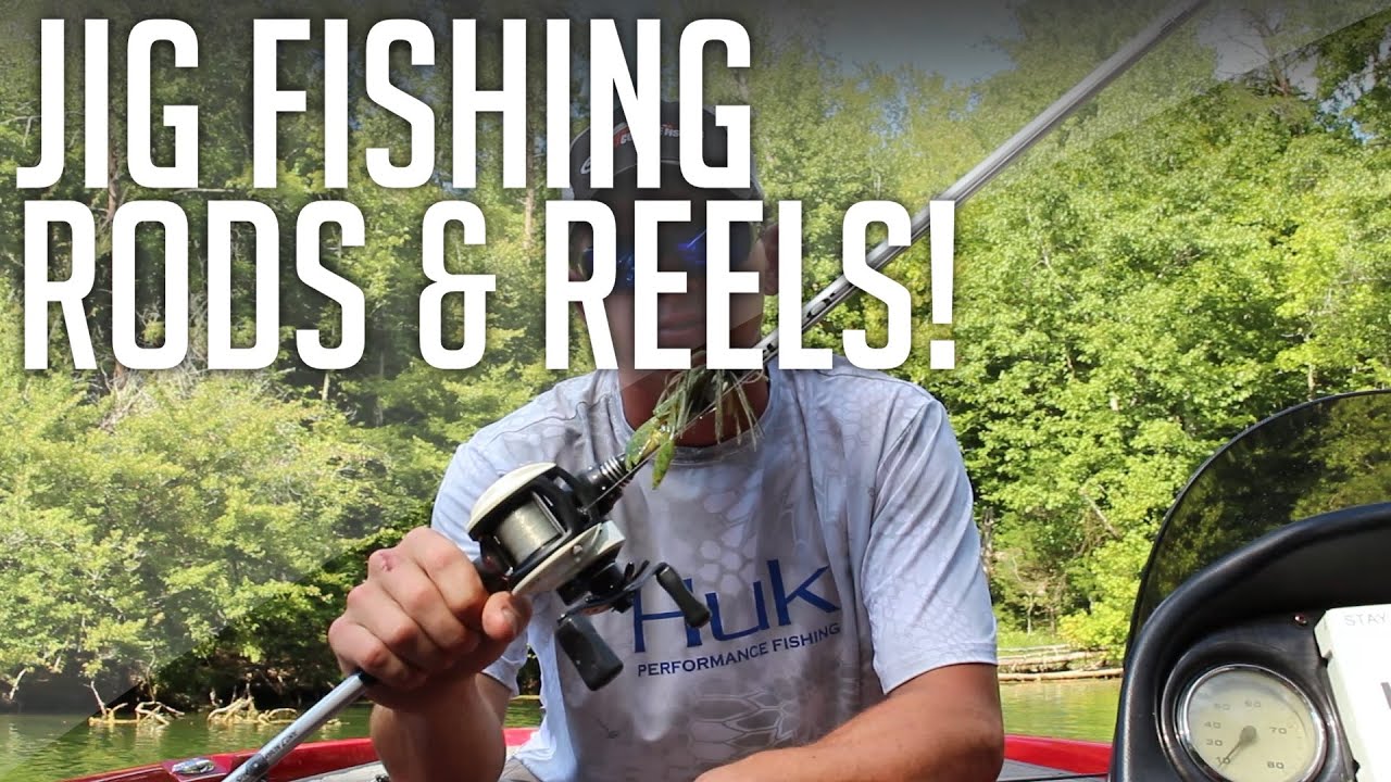 Jig Fishing Rod & Reel Combo!