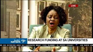 Research funding at SA universities: Hlengiwe Mkhize