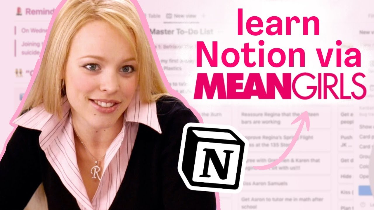 How To Project Plan With Notion ft Mean Girls YouTube How To Project Plan With Notion ft Mean Girls YouTube
