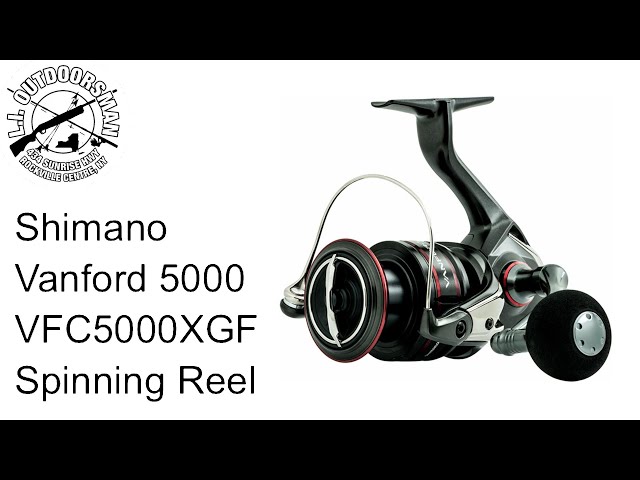 Shimano Vanford 5000, Spinning Reel Review, LIOutdoorsman 