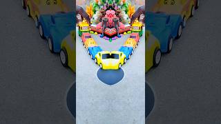 Cng auto pushing yellow blue taxi and red car in pit 🕳️🕳️ #jcbtoy​#jcb​ #jcbjcb​ #jcbvideo​ #vairal​