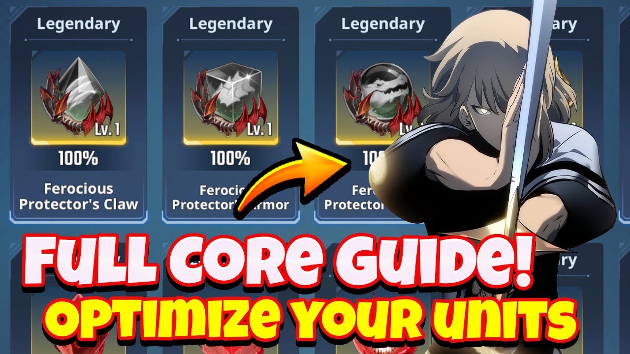 WTF WAS THAT DMG! Core guide for ALL unit types (Best Setups)! [Solo Leveling: Arise]