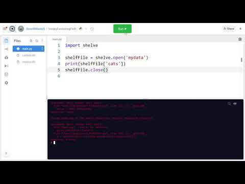 Saving Variables as Files