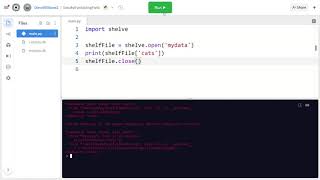 Saving Variables as Files