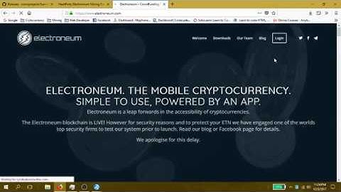 How to mine Electroneum (ETN) for Beginners (on any windows machine via CPU/GPU)