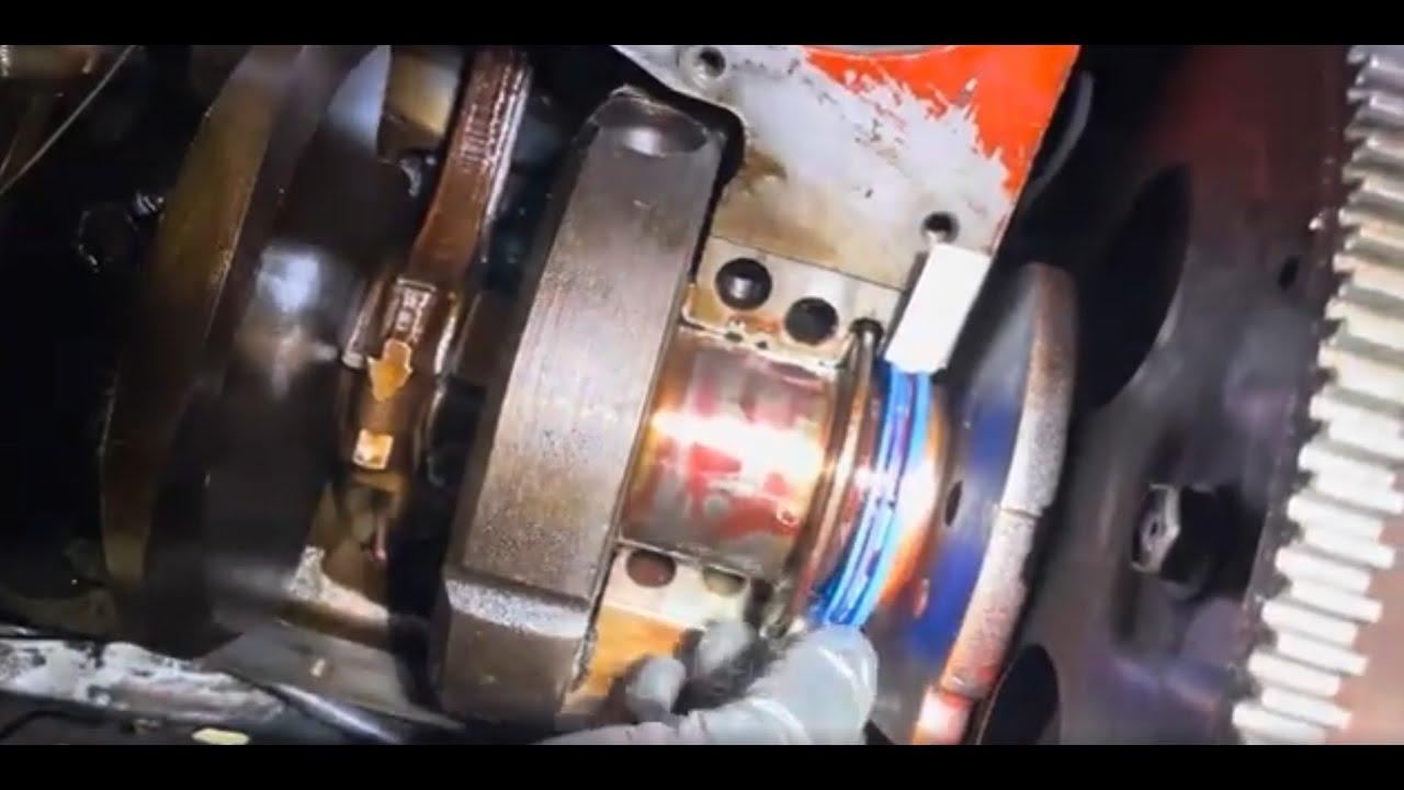 How to replace the rear main seal 1976 C3 Corvette L48 350 small block ...